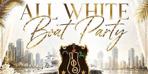 All White Boat Party