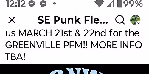 se Punk Rock Flea market 
