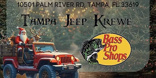 Bass Pro Christmas Parade ft Tampa Jeep Krewe