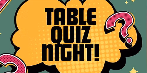 Greenlanes PGA Table Quiz 2026