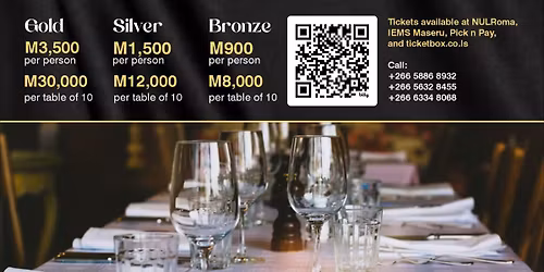 NUL Fundraising Gala Dinner