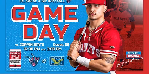 Delaware State at Coppin State (Doubleheader)