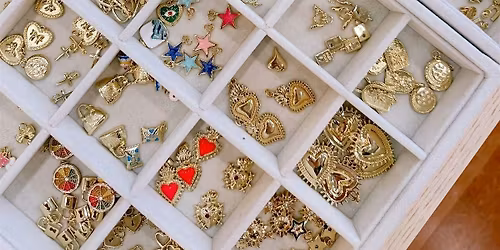 Custom perfume and lipgloss charm night