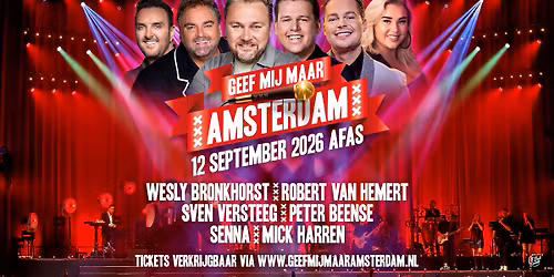 Geef Mij Maar Amsterdam 2026