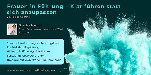 2x Tage: Frauen in F\u00fchrung \u2013 Klar f\u00fchren statt sich anzupassen