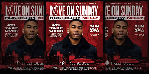 NELLY hosts LOVE on Sundays @ Treehouse | OCT 4