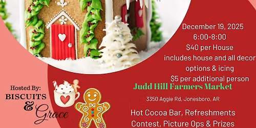 3rd Annual Gingerbread House Decoration Party 2025