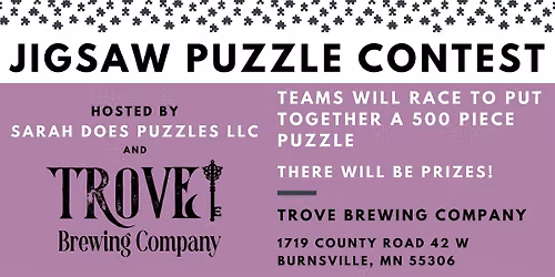 Team Jigsaw Puzzle Contest at Trove Brewing - October 2026