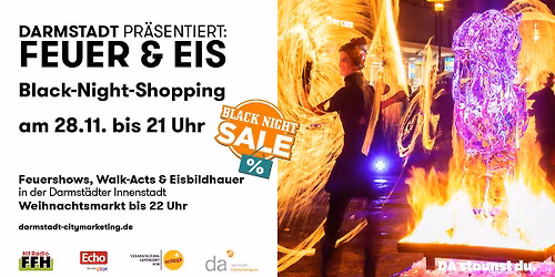 Feuer & Eis - Black-Night-Shopping