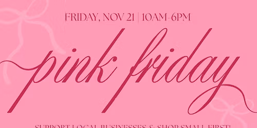 Pink Friday at The Vault Clothing Co \ud83c\udf80
