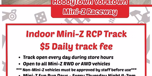 Mini Z Race Night - Every Thursday in Store!