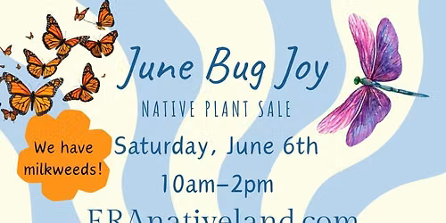 June Bug Joy Native Plant Sale