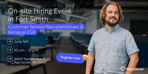 On-Site Hiring Event | Fort Smith, AR
