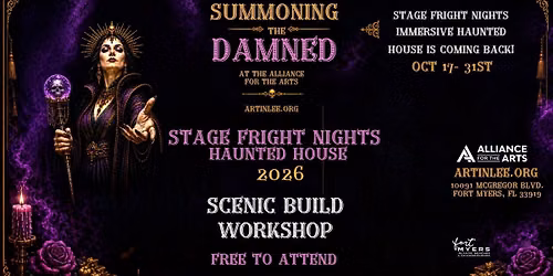 Stage Frights Nights - Scenic Build Workshops