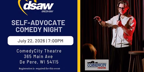 Self-Advocate Night at ComedyCity!