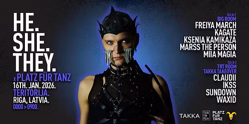 HE.SHE.THEY. x Platz f\u00fcr Tanz