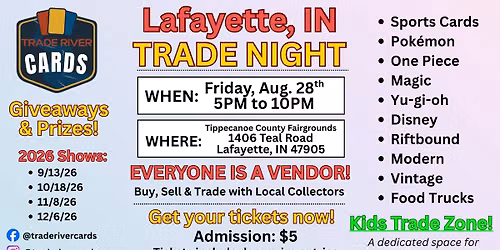 Lafayette, IN Trade Night