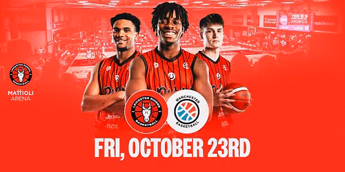 Leicester Riders Vs Manchester Basketball (Fri, 23 Oct)
