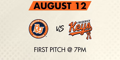 Wag Wednesday | Bowling Green Hot Rods vs Frederick Keys @7pm