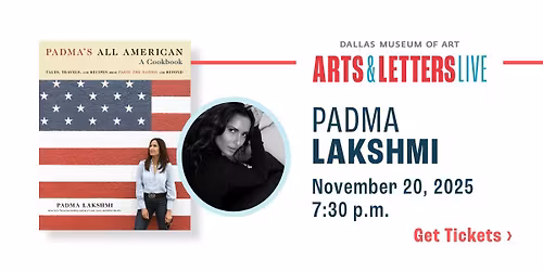Arts & Letters Live Presents Padma Lakshmi