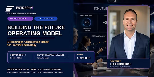 Building the Future Operating Model : Designing to be Froniter Ready