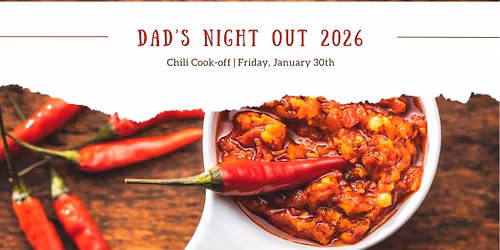 Homeschool Dads' Night Out: Chili Cookoff