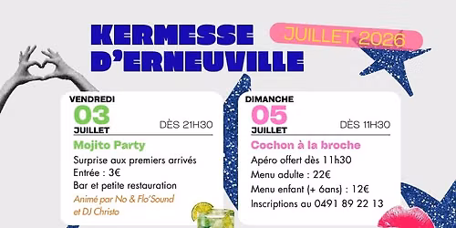 KERMESSE DES CHAFF\u2019S D\u2019ERNEUVILLE \ud83e\udea9\ud83e\udd9c