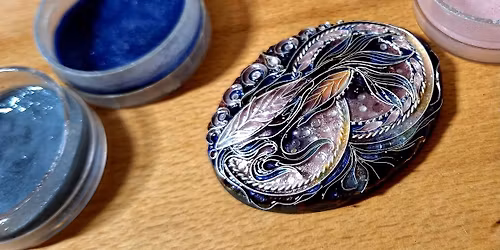 Georgische Cloisonn\u00e9 Emaille an der VHS Linz