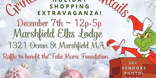 Grinchmas & Cocktails HOLIDAY SHOPPING EXTRAVAGANZA 2025