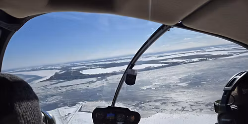 Bapt\u00eame de l'air - Tour d'h\u00e9licopt\u00e8re - Festival de la Banquise