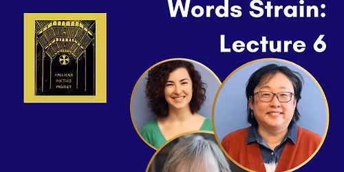 Arch-Force and Divine Mystery: Anglican Poets Talk Shop