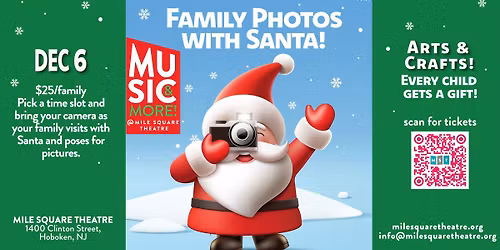 Family Photos with Santa Claus!