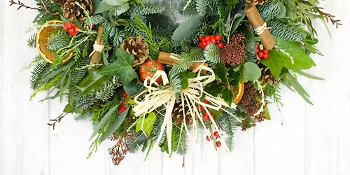\ud83c\udf84 Christmas Wreath Workshop with Willow & Blooms