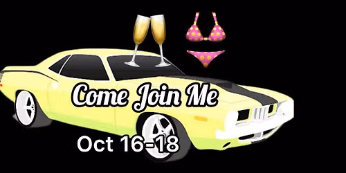 Join Me I'm Coming for Car Show Weekend San Diego 