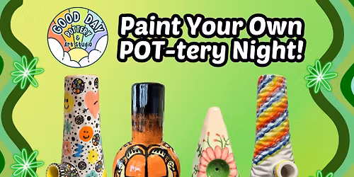 April Paint Your Own POT-tery Night