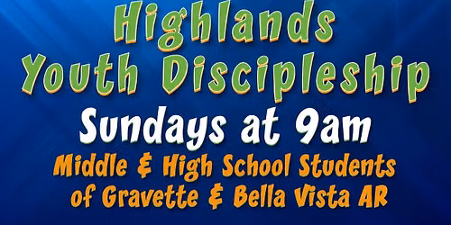 Highlands Youth Discipleship