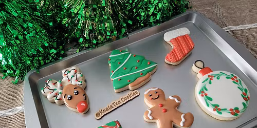 Baking Spirits Bright: Sip, Ice & Be Merry! A Cookie Decorating Class