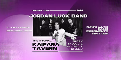 Jordan Luck Band • Kaipara Tavern Night 2 • NZ Winter Tour