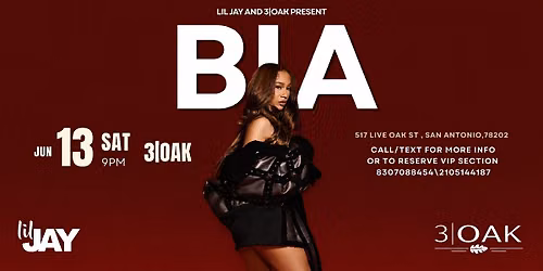 Lil Jay and 3|Oak present BIA
