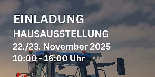 Hausausstellung 22./23.November 2025 