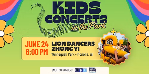 Kids Concerts in the Park: Lion Dancers!