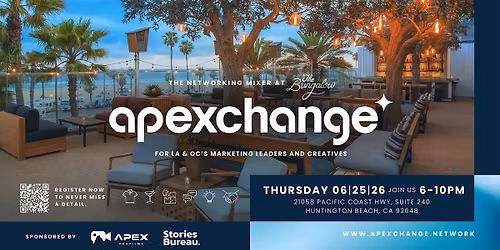 Apexchange: The Networking Mixer, Huntington Beach