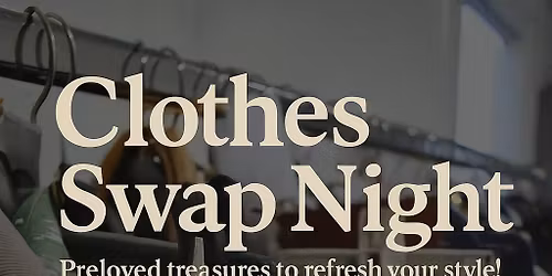 Clothes swap night