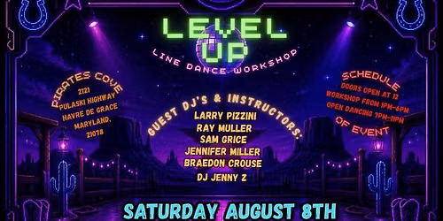 LEVEL UP - Line Dance Workshop