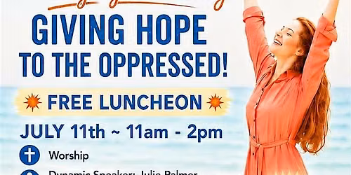 Standing Together In Unity ~ Ladies Luncheon