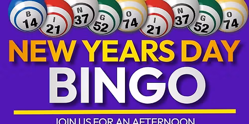 New Years Day BINGO