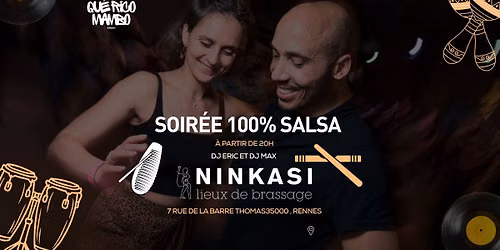 Soir\u00e9e 100% Salsa au NINKASI