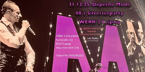 Depeche Mode 80`s Silvesterparty