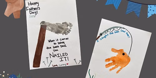 Father\u2019s Day Craft \ud83d\udd28\ud83d\udc20\ud83d\udc99