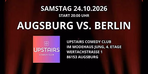 Comedy City Battle: Augsburg - M\u00fcnchen